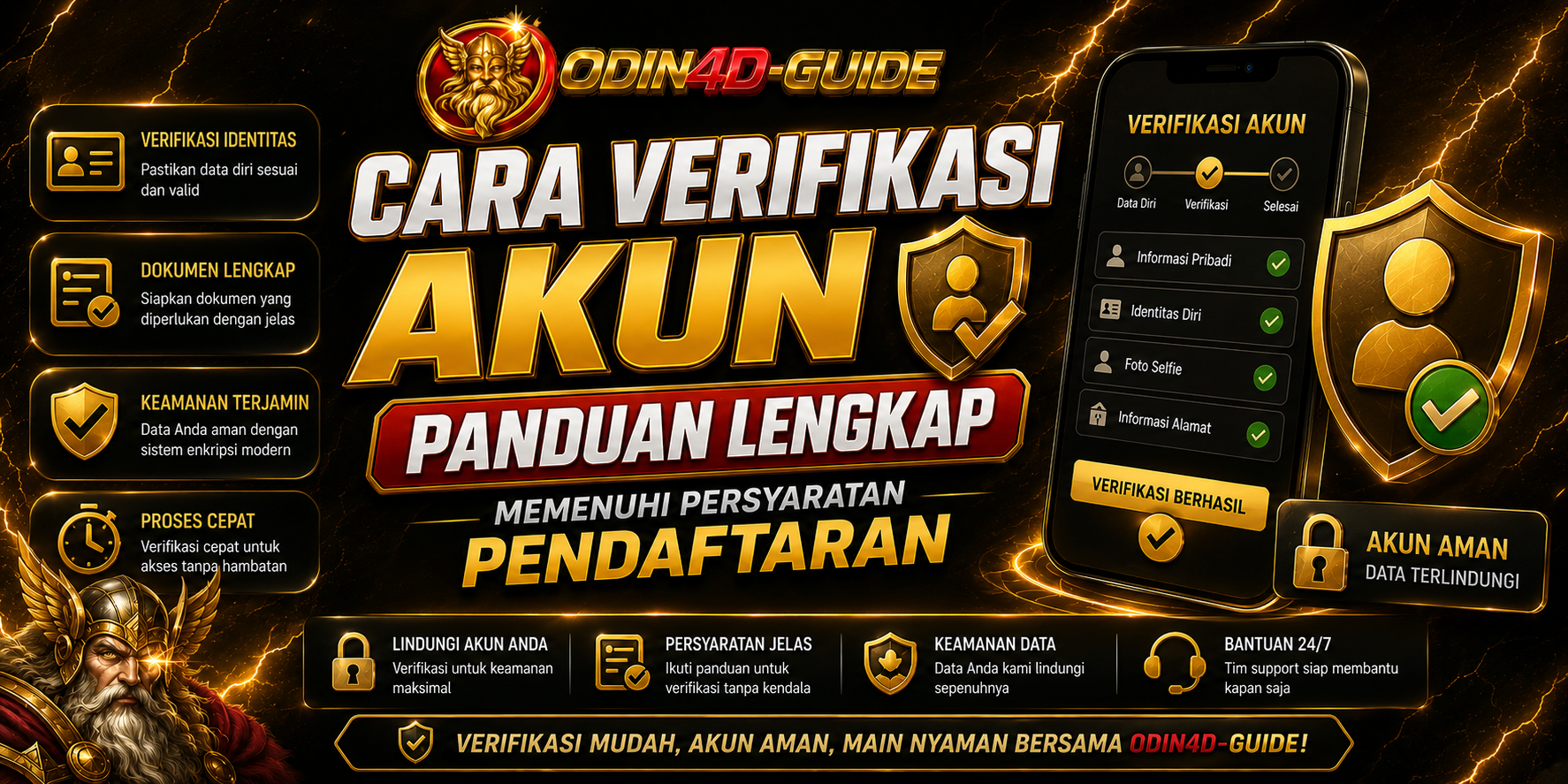 cara verifikasi akun